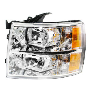 Driver Side Halogen Headlight, With bulb(s)
